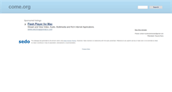 Desktop Screenshot of come.org